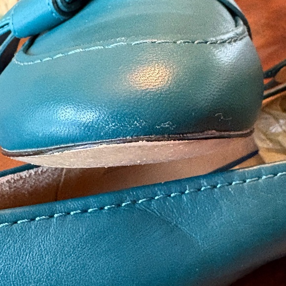 Talbot’s Women's Leather Loafers in Beautiful Teal Size 8-1/2M - Picture 15 of 15